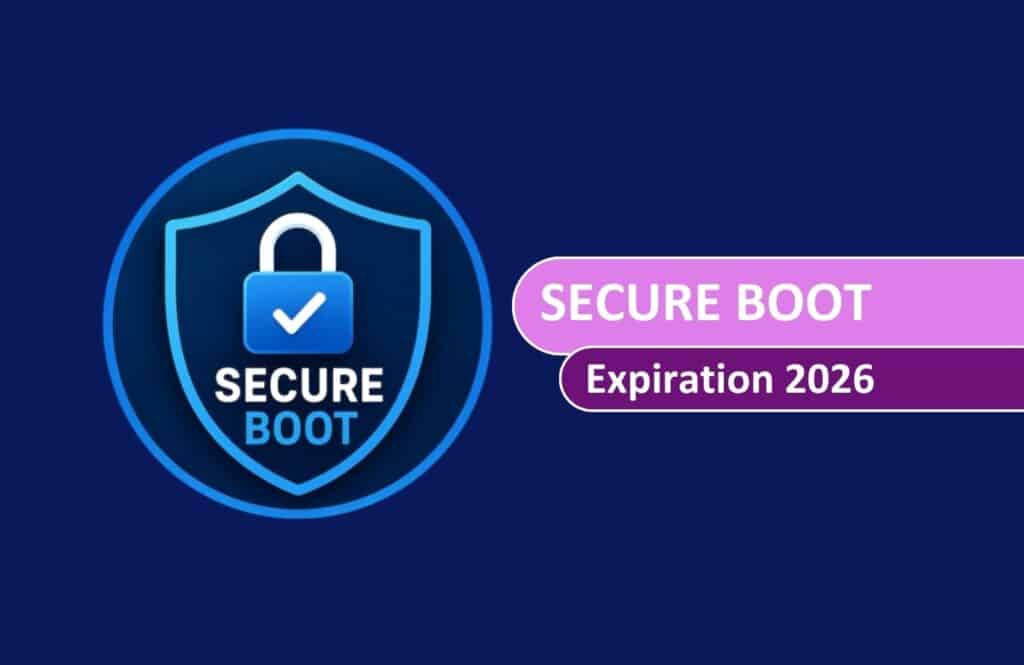 Secure boot expiration 2026 agesys